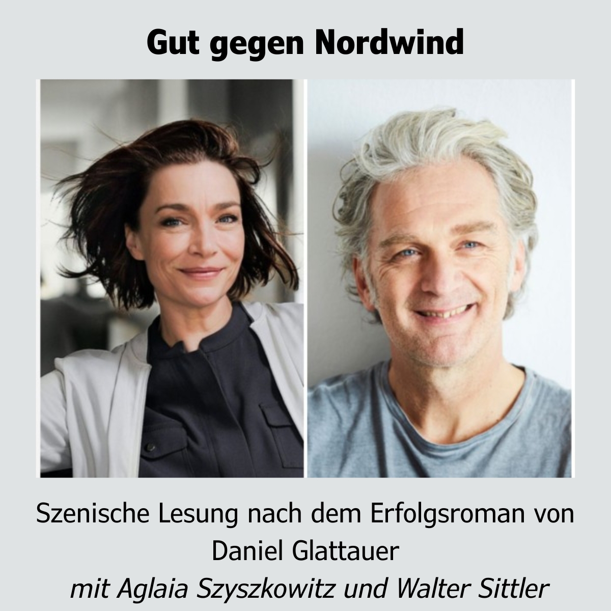 Gut gegen Nordwind Gut gegen Nordwind – Szenische Lesung