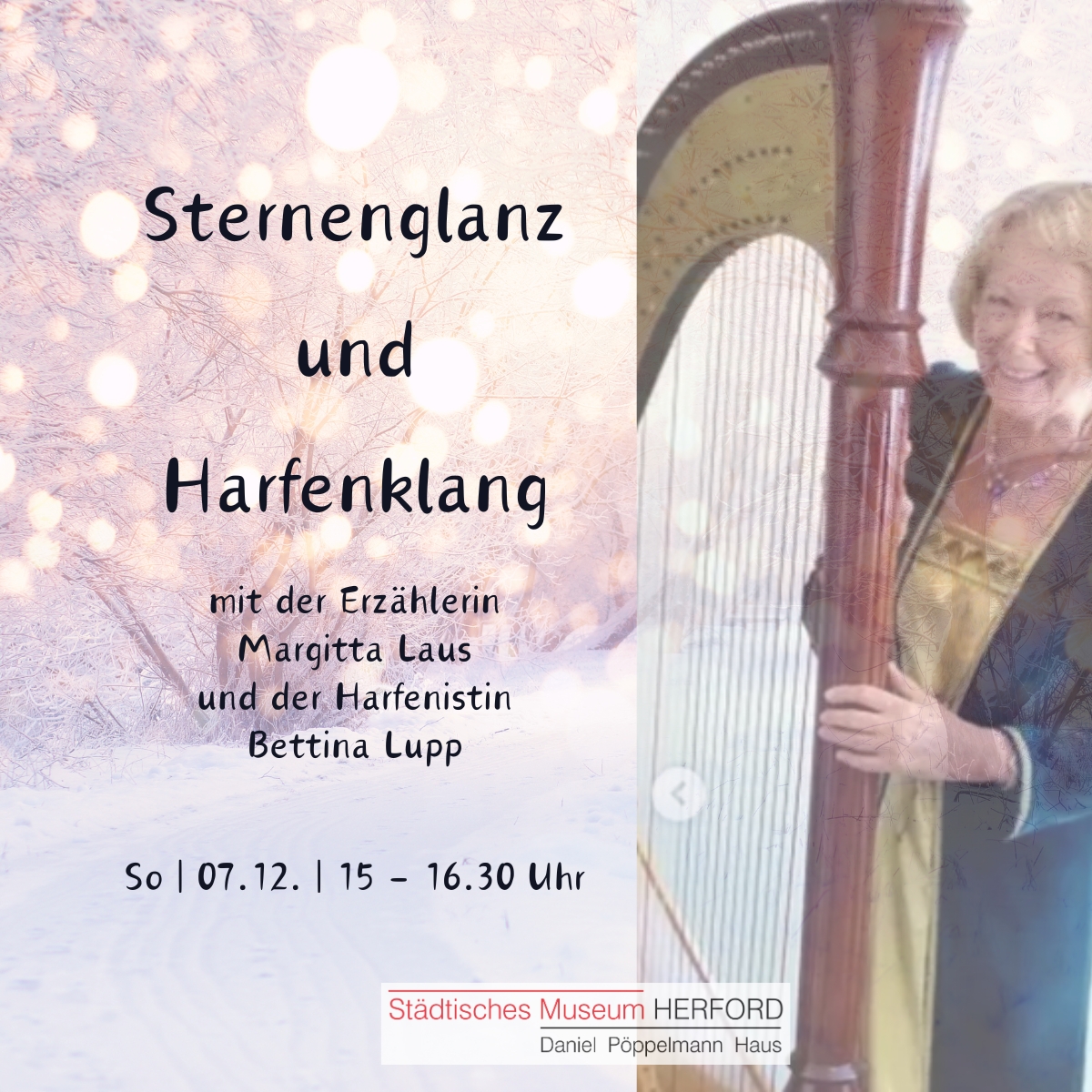 Musik und Märchen in der Winterlandschaft