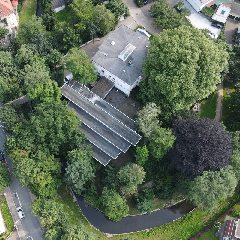 Rund ums Rondell 800x800px Luftaufnahme Städtisches Museum Herford