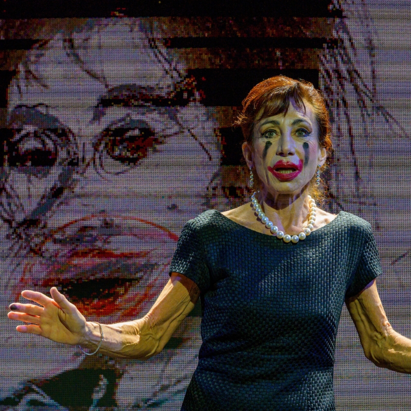 Andrea Eckert als Maria Callas